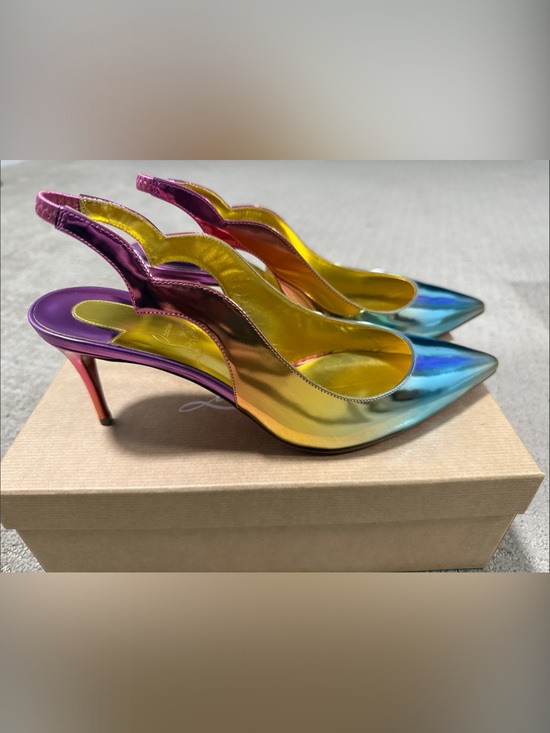 Christian Louboutin Shoes - New in Box Christian Louboutin Hot Chick Sling 70 Slingback Heels Size 8.5/ 38.5